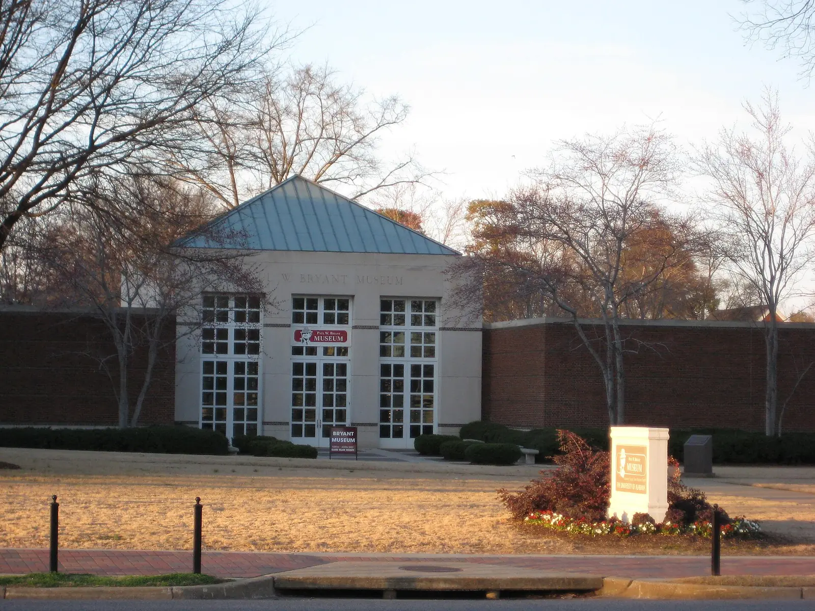 The Paul W. Bryant Museum on the University of Alabama campus, which traces the history of Alabama football.